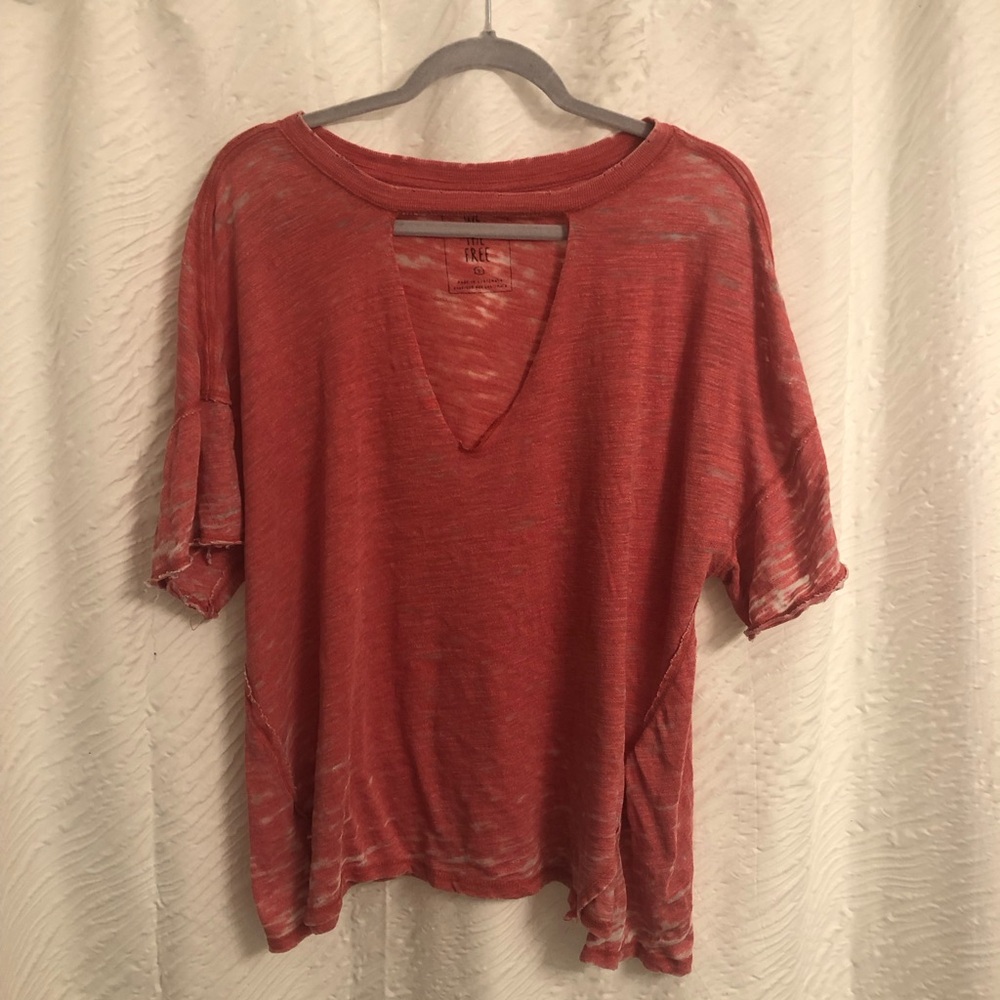 We the free free people burnout t shirt small
